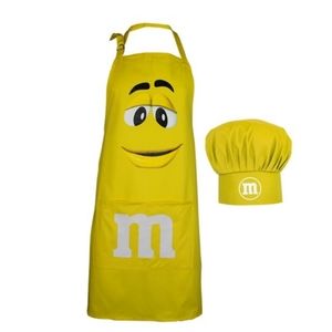 Nwt adult chef hat and apron set
